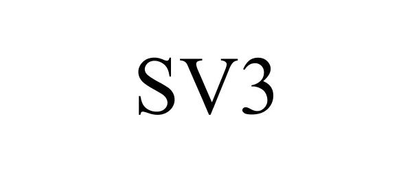 Trademark Logo SV3