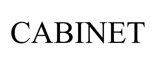 Trademark Logo CABINET