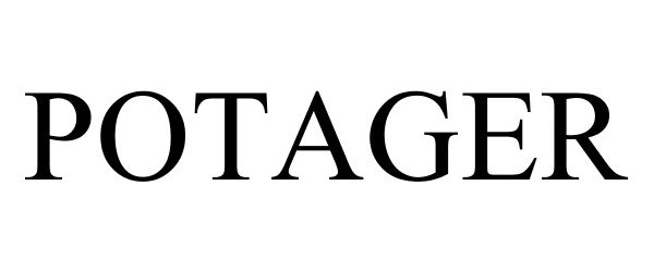 Trademark Logo POTAGER