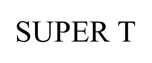 Trademark Logo SUPER T