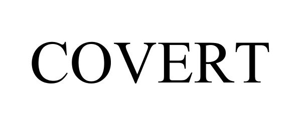 Trademark Logo COVERT