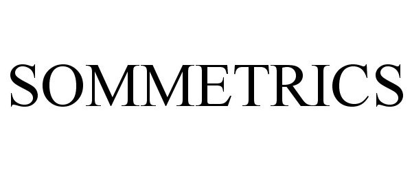 Trademark Logo SOMMETRICS