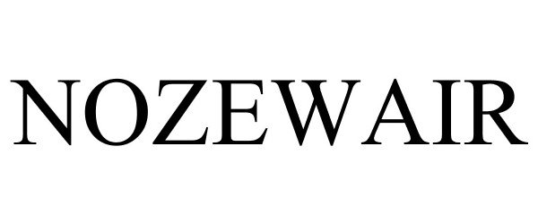  NOZEWAIR