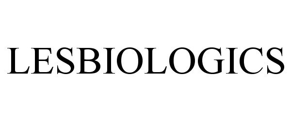 Trademark Logo LESBIOLOGICS