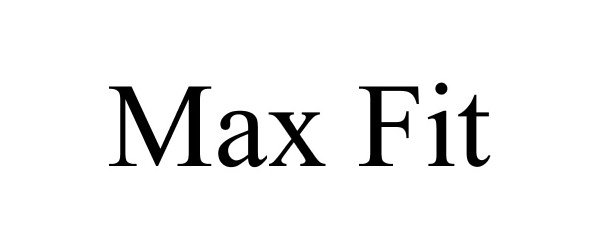 Trademark Logo MAX FIT