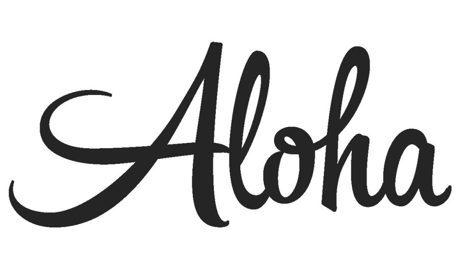 Trademark Logo ALOHA