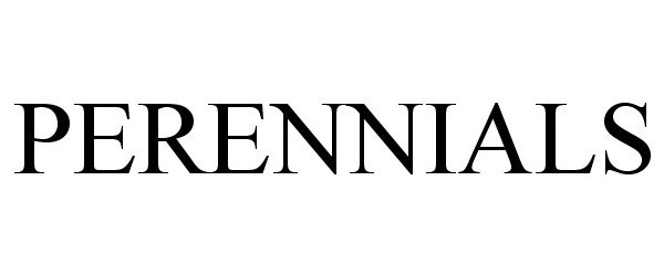 Trademark Logo PERENNIALS