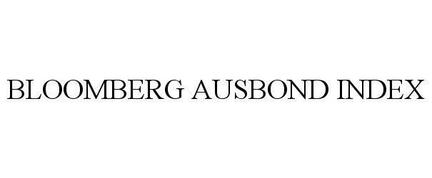 Trademark Logo BLOOMBERG AUSBOND INDEX