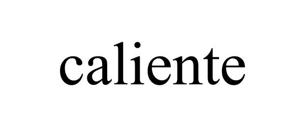 Trademark Logo CALIENTE