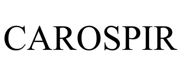Trademark Logo CAROSPIR