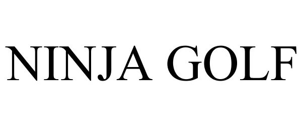 Trademark Logo NINJA GOLF