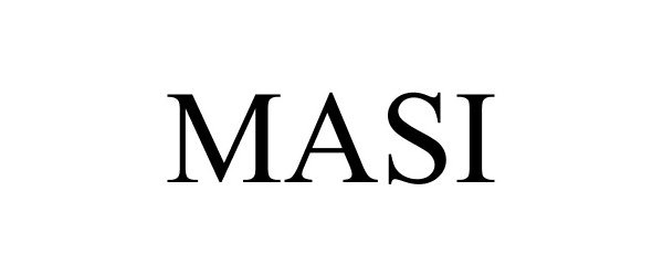 Trademark Logo MASI