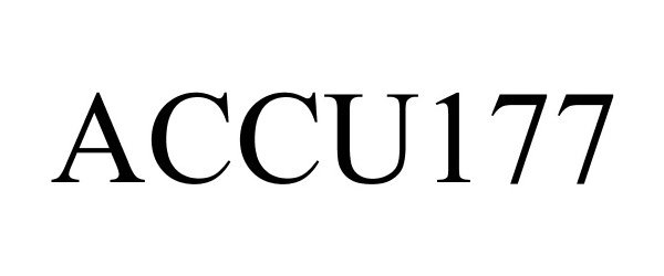 Trademark Logo ACCU177