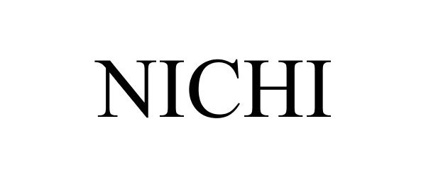 Trademark Logo NICHI