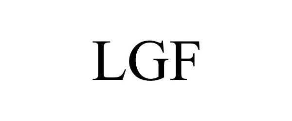 Trademark Logo LGF