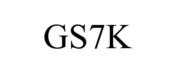 Trademark Logo GS7K