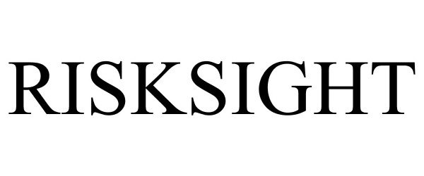 Trademark Logo RISKSIGHT
