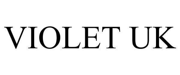 Trademark Logo VIOLET UK