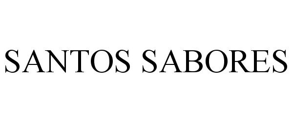 Trademark Logo SANTOS SABORES