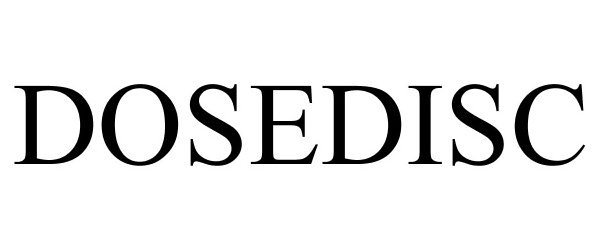 Trademark Logo DOSEDISC
