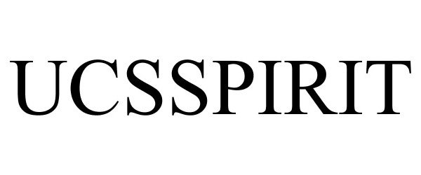 Trademark Logo UCSSPIRIT