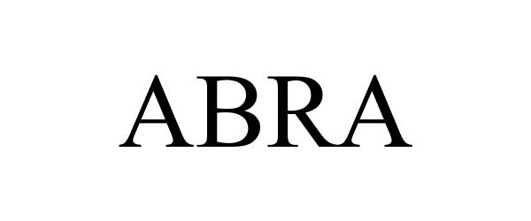Trademark Logo ABRA