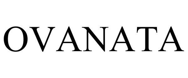 Trademark Logo OVANATA