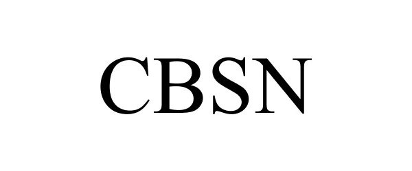 Trademark Logo CBSN