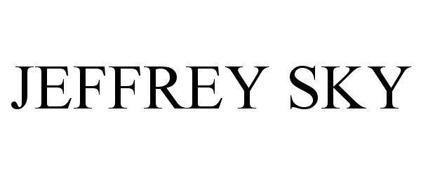  JEFFREY SKY