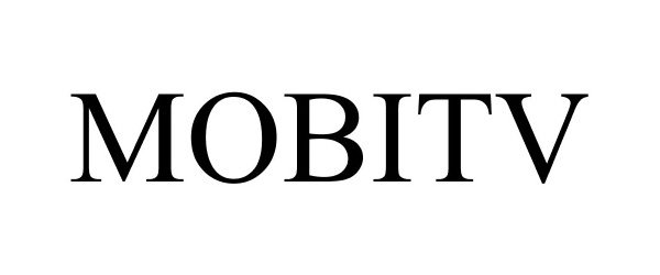 Trademark Logo MOBITV