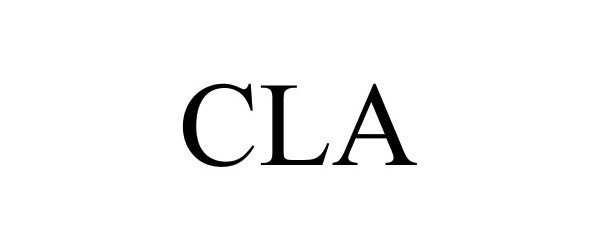 Trademark Logo CLA