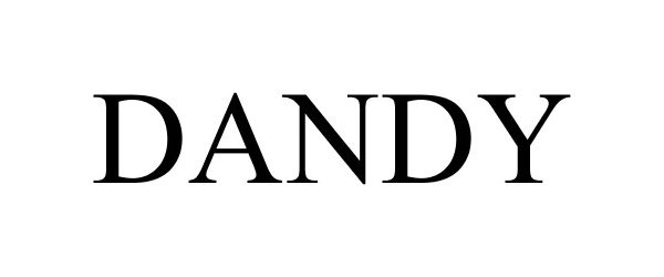 Trademark Logo DANDY