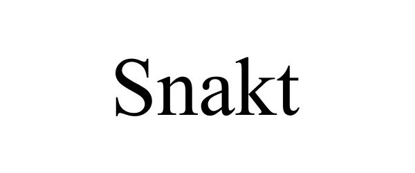 Trademark Logo SNAKT