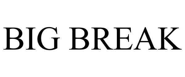 Trademark Logo BIG BREAK