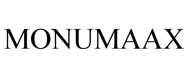 Trademark Logo MONUMAAX