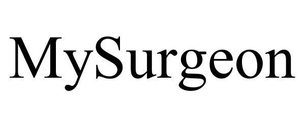 Trademark Logo MYSURGEON