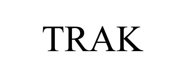 Trademark Logo TRAK