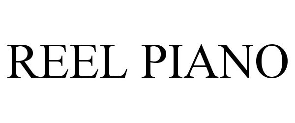 Trademark Logo REEL PIANO