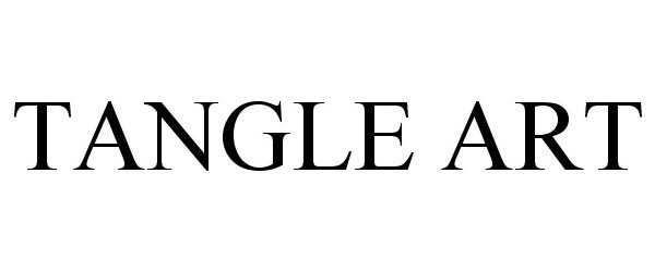 Trademark Logo TANGLE ART