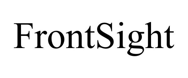 Trademark Logo FRONTSIGHT