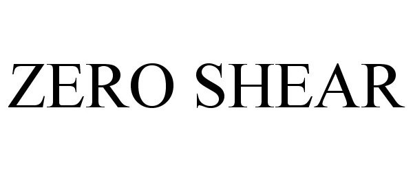 Trademark Logo ZERO SHEAR