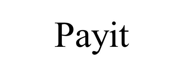 Trademark Logo PAYIT