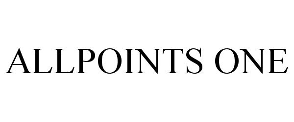  ALLPOINTS ONE