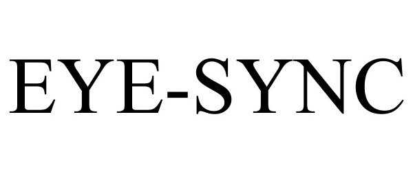 Trademark Logo EYE-SYNC
