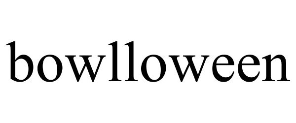Trademark Logo BOWLLOWEEN