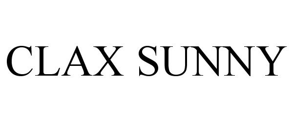  CLAX SUNNY