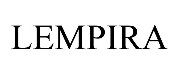 Trademark Logo LEMPIRA