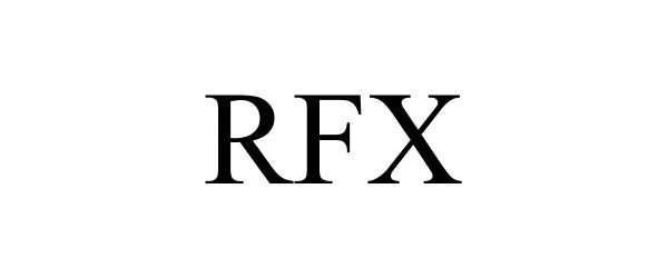 Trademark Logo RFX
