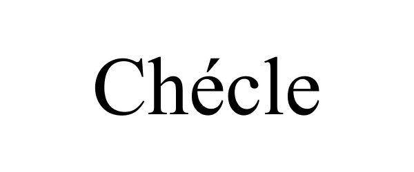 Trademark Logo CHÃCLE