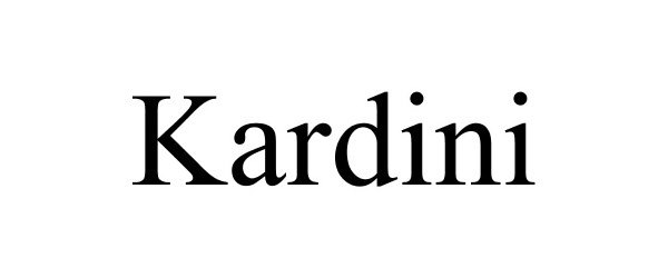 Trademark Logo KARDINI